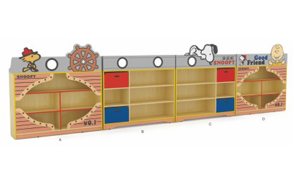 BJ22-143A史努比造型玩具柜
